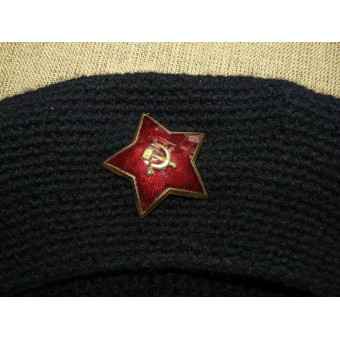 Female beret of RKKA with red star,  rare!. Espenlaub militaria