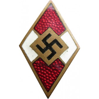 HJ member badge, M 1/75. Espenlaub militaria