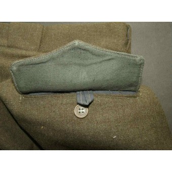 M 35 Lend lease wool and buttons made trousers, dated 1944. Espenlaub militaria