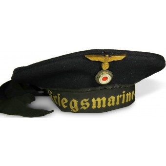 WW2 German Navy, Kriegsmarine sailor’s hat. Espenlaub militaria