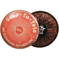 German WW2 chocolate tin with original content, Wehrmacht issue.
