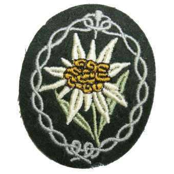 Wehrmacht Mountain troops (Gebirgsjager) patch. Espenlaub militaria