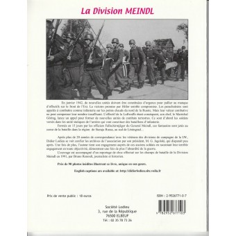 Historical book "The Meindl's Divison, Russia 1942"