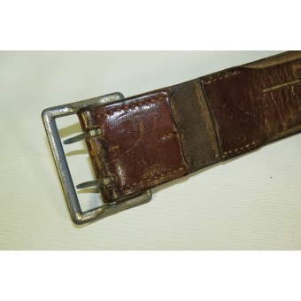 Brown leather Luftwaffe officers belt. Espenlaub militaria