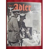 German ww2 “Der ADLER” French language! August, 1943.