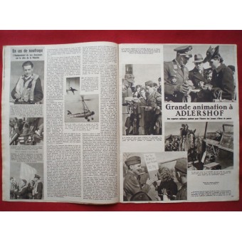 German ww2 “Der ADLER” French language! Mai, 1942.. Espenlaub militaria