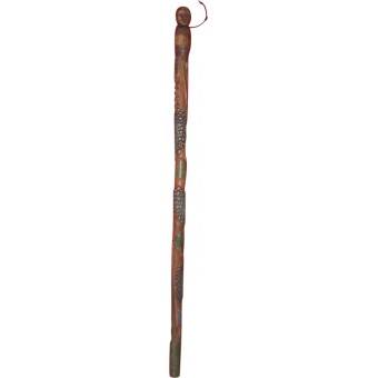 German WW2 period, 1940 year French campaign wooden stick. Espenlaub militaria
