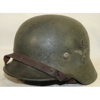 Luftwaffe Felddivisionen M40 camo helmet, ET 64. Espenlaub militaria