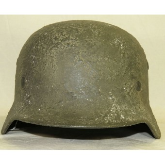 M 35 SD camouflaged Wehrmacht helmet. Espenlaub militaria