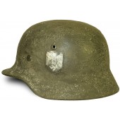 M 35 SD camouflaged Wehrmacht helmet
