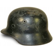 M40 Luftwaffe, re-issued by Luftschutz steel helmet