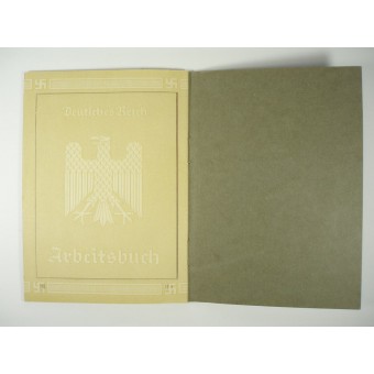 3rd Reich personal ID book for employer. Espenlaub militaria