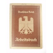 Deutsches Reich 3rd Reich personal ID book for employer 