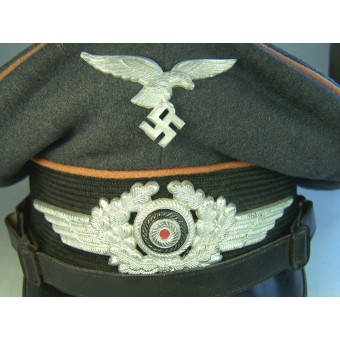 Luftwaffe NCOs peaked cap by Olympia Klasse. Espenlaub militaria