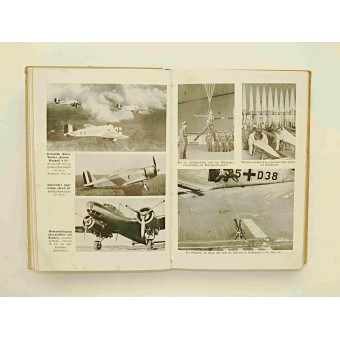 Propaganda book on the activities of the Air Force of the Third Reich -Luftwaffe. Espenlaub militaria