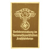 Traffic education in the National Socialist motor corps