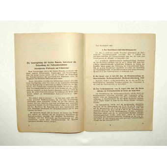 Austrian law from 1945 on the a ban on the NSDAP. Espenlaub militaria