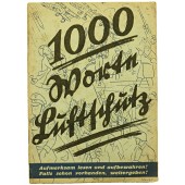 1000 Worte Luftschutz- 1000 words about air raid