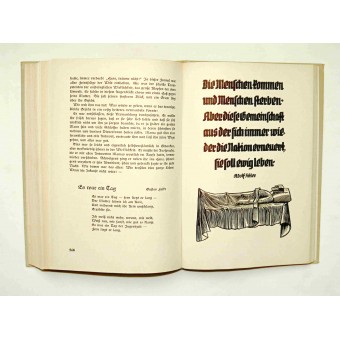 Ein deutsches Hausbuch. Herausgegeben vom Winterhilfswerk des Deutschen Volke. Espenlaub militaria