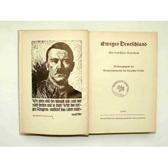 Ein deutsches Hausbuch. Herausgegeben vom Winterhilfswerk des Deutschen Volke. Espenlaub militaria