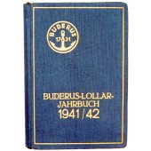 	 Buderus - Lollar - Jahrbuch 1941 / 42 catalog