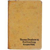 1941 diary used by German soldier