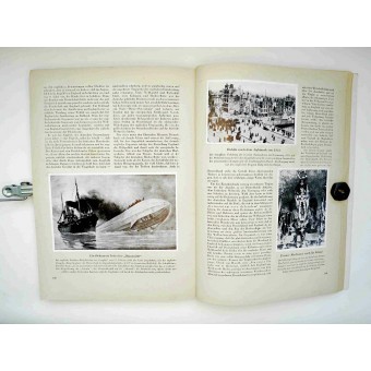 England: the robbers land- 1941. Propaganda Album with colored pictures. Espenlaub militaria