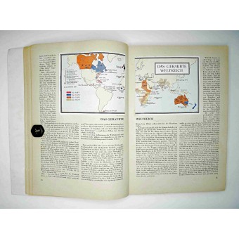 England: the robbers land- 1941. Propaganda Album with colored pictures. Espenlaub militaria