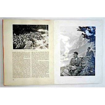 Photoalbum with Adolf Hitler in pictures. Espenlaub militaria