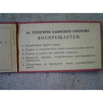 Pre-war military temporary permit ID. Espenlaub militaria