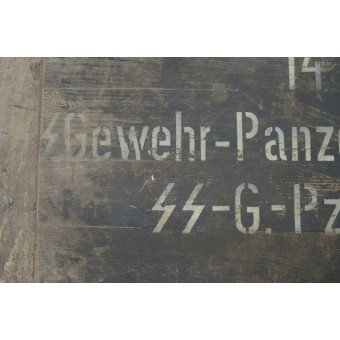 SS Ammo box for Gewehr grenades. Rare!!. Espenlaub militaria