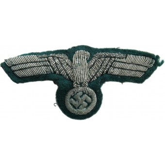 Wehrmacht Heer officers alu bullion breast eagle. Espenlaub militaria