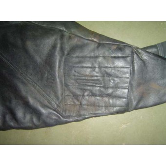 WW2 leather trousers for armored crew. Espenlaub militaria