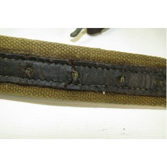 Canvas / leather enlisted man belt.. Espenlaub militaria