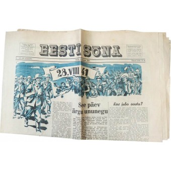 WW2 propaganda newspaper. Espenlaub militaria
