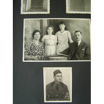 DAK photoalbum, soldier who served in Tunis. Espenlaub militaria