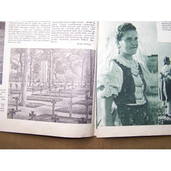 German WW2/Waffen SS propaganda magazine, Estonian language,4/1943. Espenlaub militaria