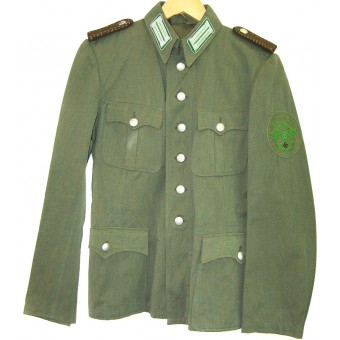 Blaumeliert cotton cloth Schutzpolizei tunic. Espenlaub militaria