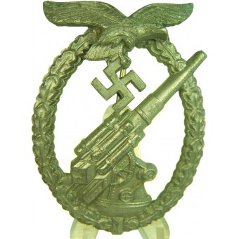 Luftwaffe Flakkampfabzeichen, zinc. Espenlaub militaria