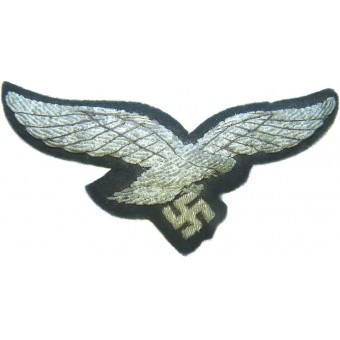 Luftwaffe officers bullion embroidered breast eagle.. Espenlaub militaria