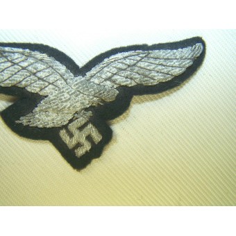 Luftwaffe officers bullion embroidered breast eagle.. Espenlaub militaria