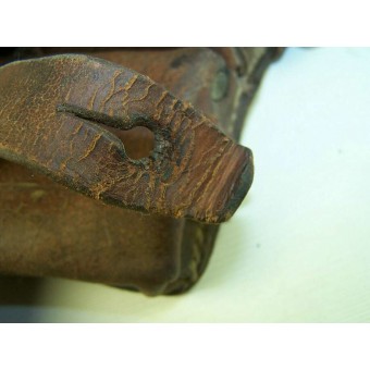 RKKA brown leather Mosin ammo pouch. Espenlaub militaria