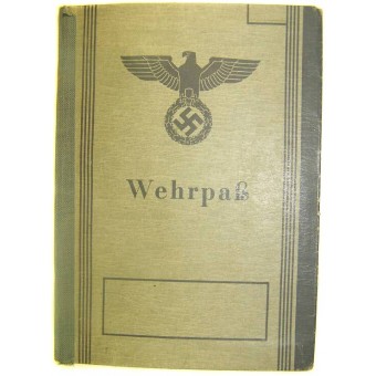 3rd Reich Wehrmacht Wehrpass, WW1 service. Espenlaub militaria