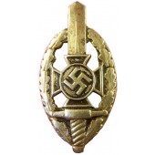3rd Reich NSKOV members pin, Nickel, RZM M 1/52
