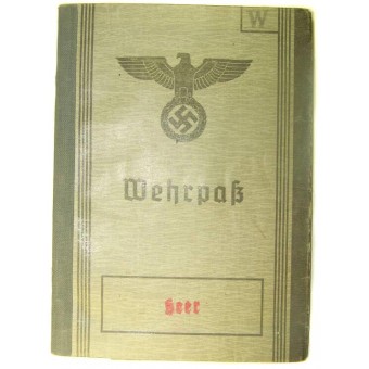 3rd Reich Wehrpass. Espenlaub militaria