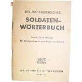German-Russian vocabulary made in Berlin in 1941