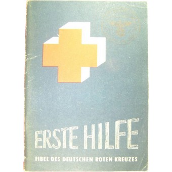 Erste Hilfe. The First Aid book, stamped with SS Geb jag Div Nord. Espenlaub militaria