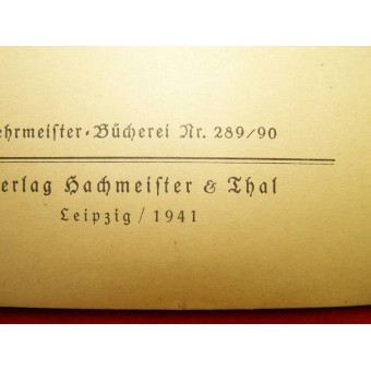 German-Russian vocabulary made in Lepzig in 1941. Espenlaub militaria