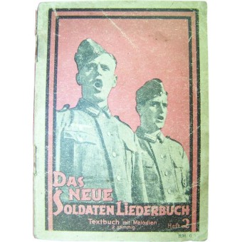 Soldiers military songs book Red nr 2. Espenlaub militaria
