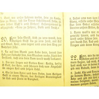 Soldiers evangelisches song book. Espenlaub militaria